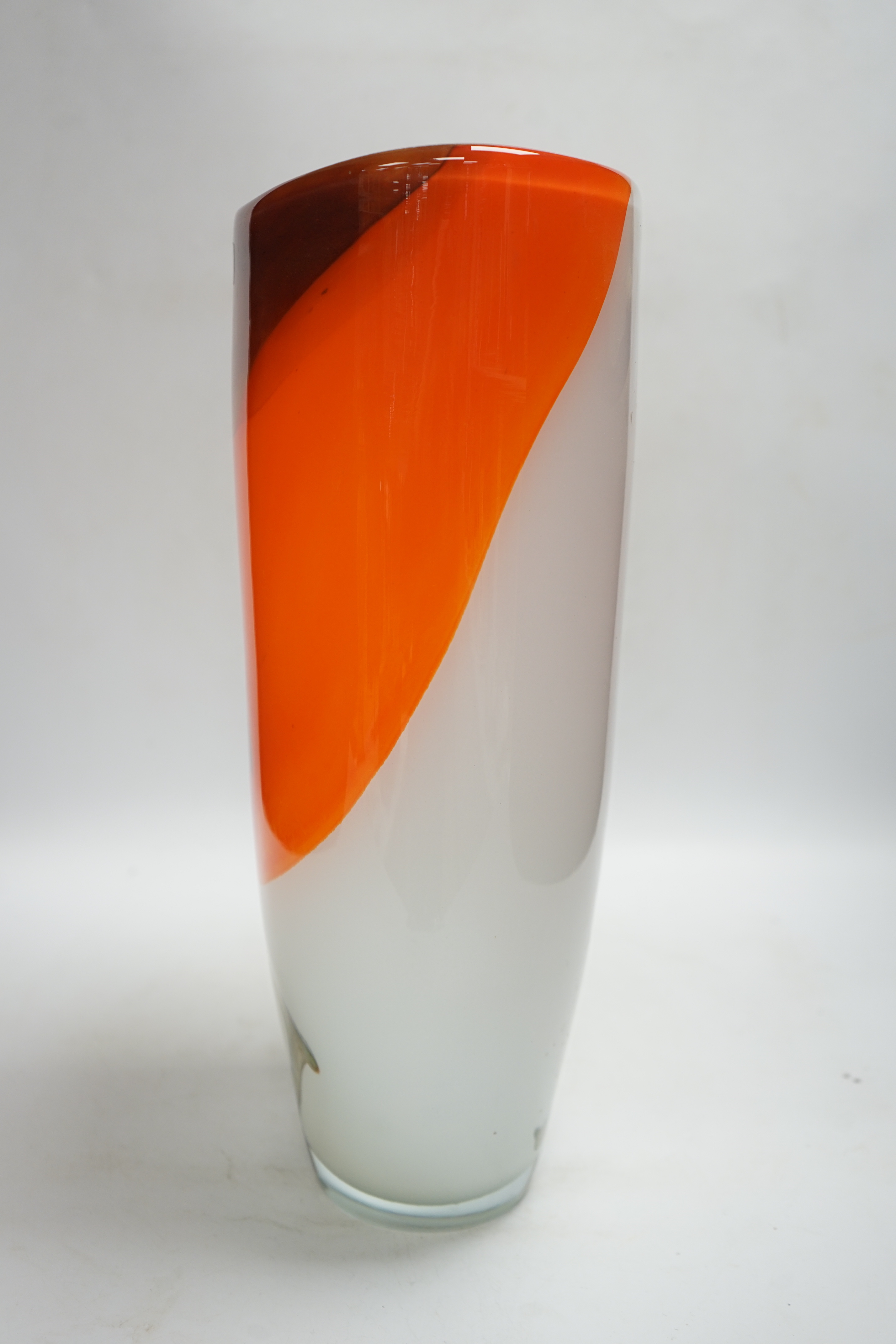 A Svaja Studio glass vase, 41cm